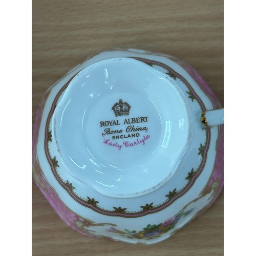 235 - Selection of part tea services to include makers Royal Albert, Royal Standard, Royal Doulton Alison ... 