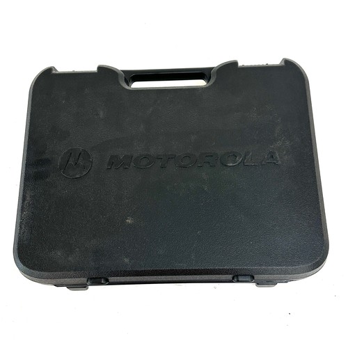 277 - Cased motorola walkie talkies - untested
