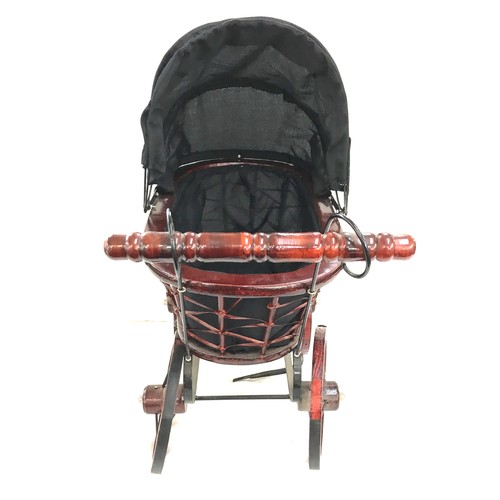 323 - Vintage toy carriage pram