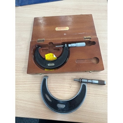 11 - 2 Cased Moore and Wright, 175mm - 200mm and 275-300mm No 971M Micrometers Metric