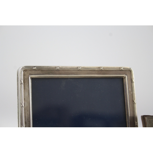 26 - 4 x .925 sterling silver photograph frames