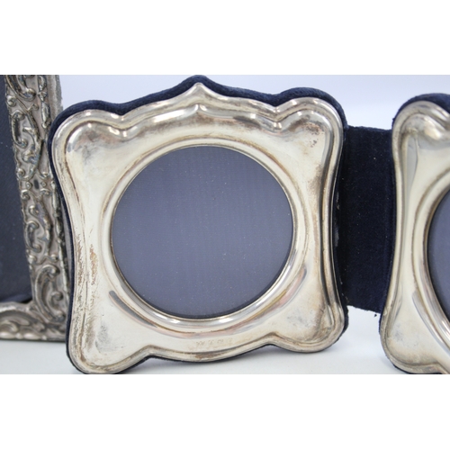 44 - 2 x .925 sterling photograph frames