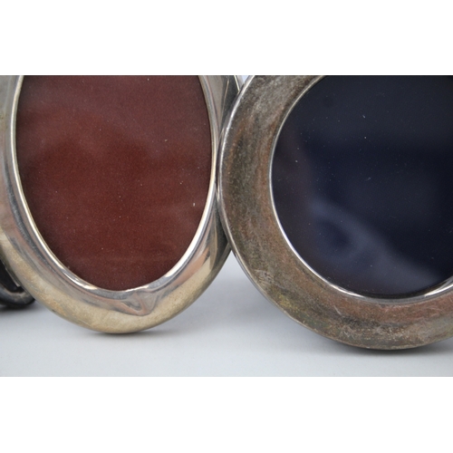 45 - 4 x .925 sterling photograph frames