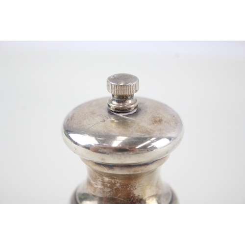 62 - .925 sterling silver pepper mill w/ personal engraving