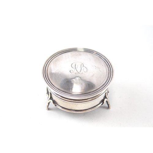 63 - .925 sterling silver trinket / jewellery box