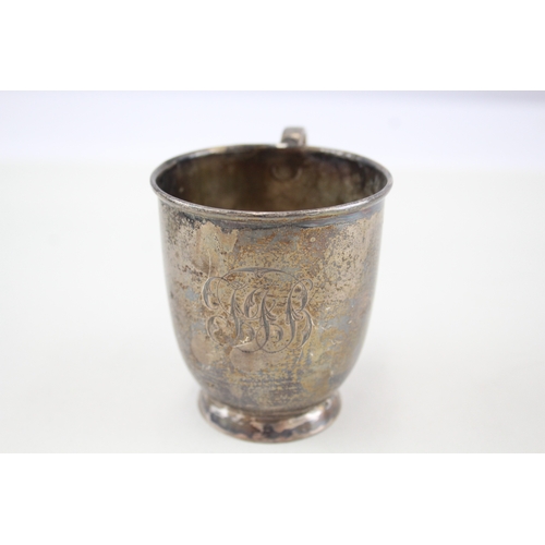 65 - .925 sterling christening cup blank