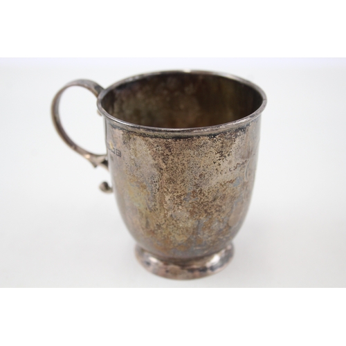 65 - .925 sterling christening cup blank