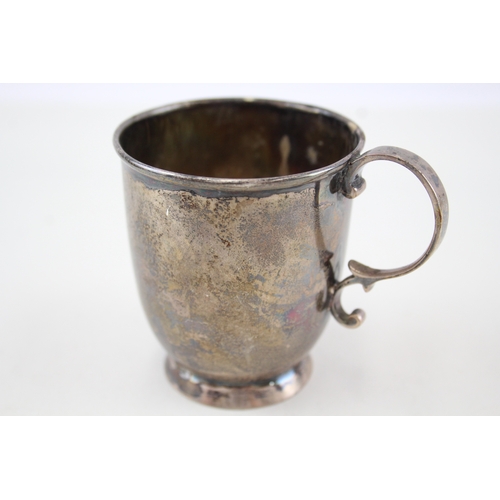 65 - .925 sterling christening cup blank