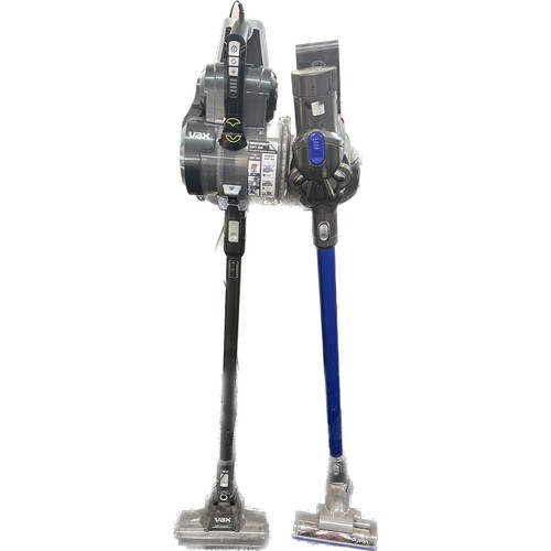 249 - Vax cordless hoover and a Dyson cordless hoover both in working order- Vax has charger, Dyson (No ch... 