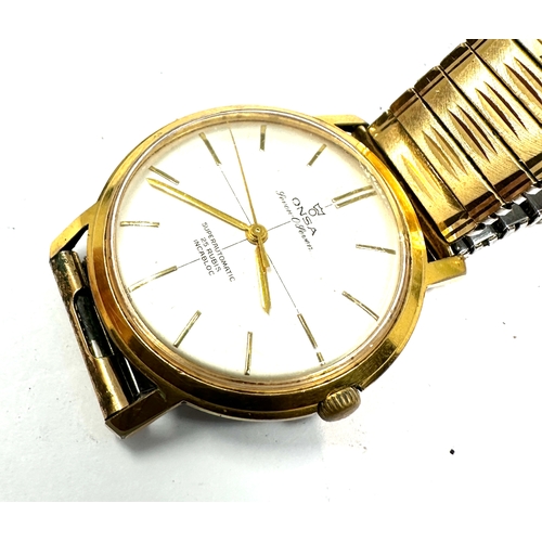 Vintage Onsa seven o seven super automatic 25 jewel gents
