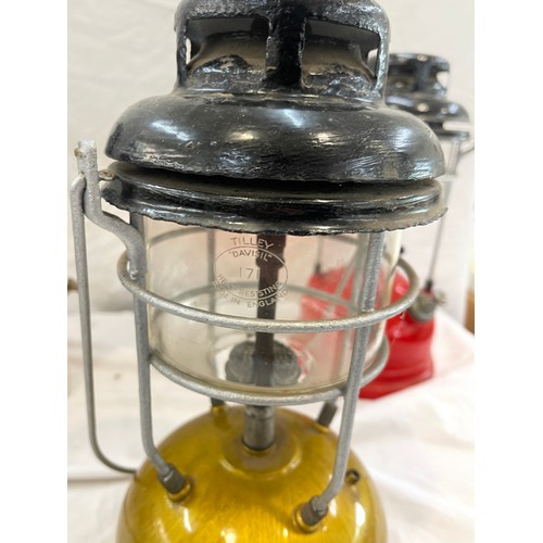 73 - 3 Vintage Tilley lamps