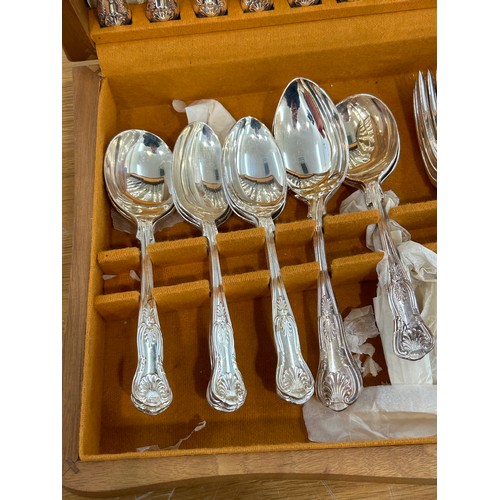 272 - Canteen of silver plated cutlery