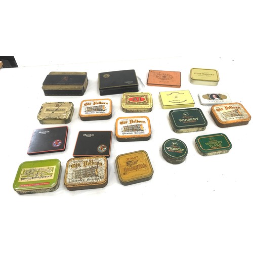 109 - Selection of vintage cigarette tins