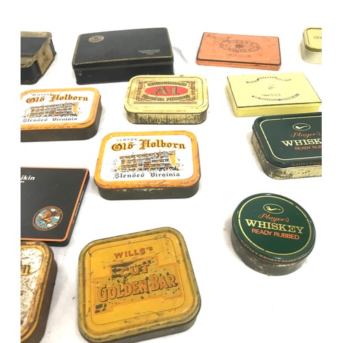 109 - Selection of vintage cigarette tins