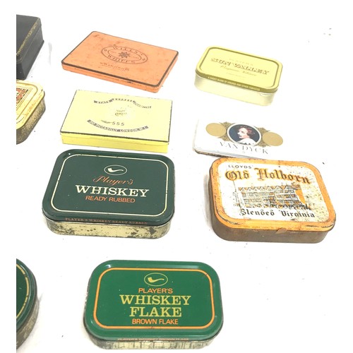 109 - Selection of vintage cigarette tins