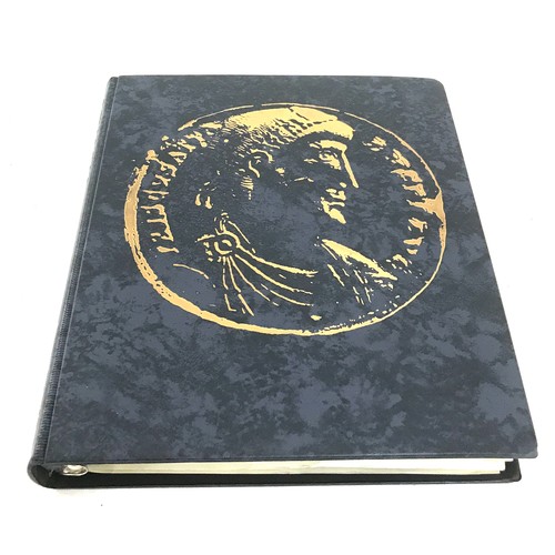 111 - Album of coins, Roman coins, Russian note etc