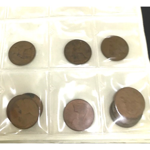 111 - Album of coins, Roman coins, Russian note etc