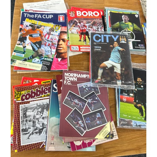 239 - Two boxes of football programmes from the 1960's to recent. Over 160 in total. 
Over 120 from Clubs ... 