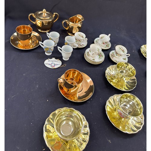 12 - Selection of part miniature tea services