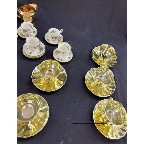 12 - Selection of part miniature tea services