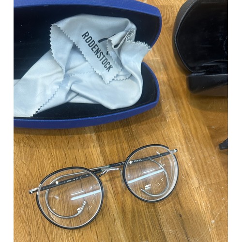 619 - Selection of designer glasses includes Diesel;, Emporio Armani etc