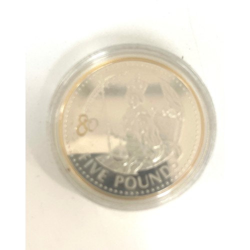 502 - Silver 2006 £5 Coin, The London Mint Office.