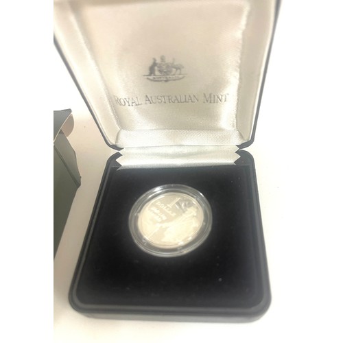 498 - Boxed Silver 1995 Royal Australian mint one dollar