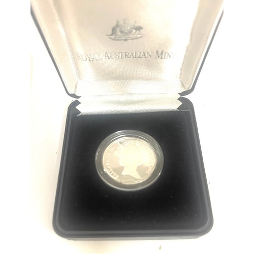 498 - Boxed Silver 1995 Royal Australian mint one dollar