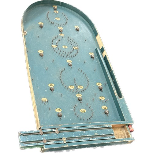 141 - Vintage Wooden Bagatelle board