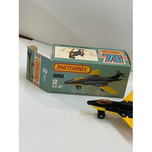 239 - Boxed Matchbox new 2 s-2 jet 1981