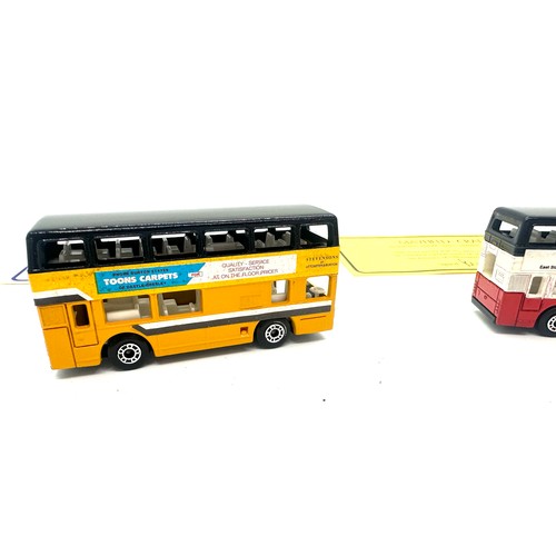 130 - 2 limited edition Matchbox livery series to include COA, Matchbox t he Londoner 17 - no 58 of 1000 l... 