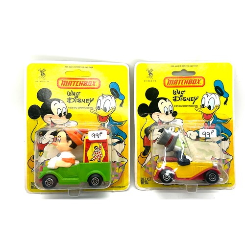 139 - Matchbox Walt Disney Jiminy Cricket, carded in original packaging, Matchbox Walt Disney Pinocchio, c... 