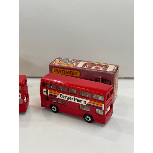 174 - Two boxed Matchbox 75 the Londoner 17, 1972