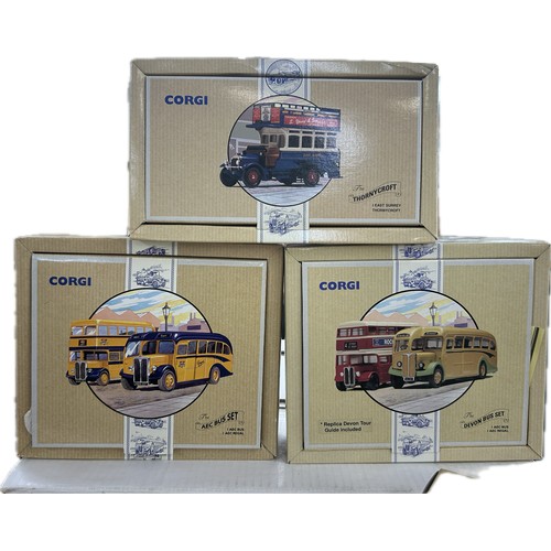 220 - Selection of boxed Corgi Commercials vehicles all new with COA, to include models 97072, 96990, 9707... 