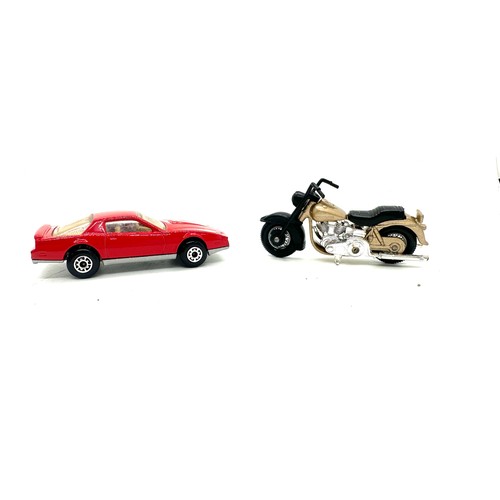 202 - Two Boxed Matchbox 75 collection cars includes Harley davidson 50 and 51 Pontiac firebird SE