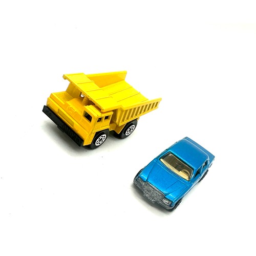 200 - Two Boxed Matchbox 75 collection cars includes Superfast 56 Mercedes 450 Sel and 58 Faun dump truck