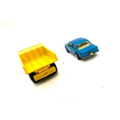200 - Two Boxed Matchbox 75 collection cars includes Superfast 56 Mercedes 450 Sel and 58 Faun dump truck