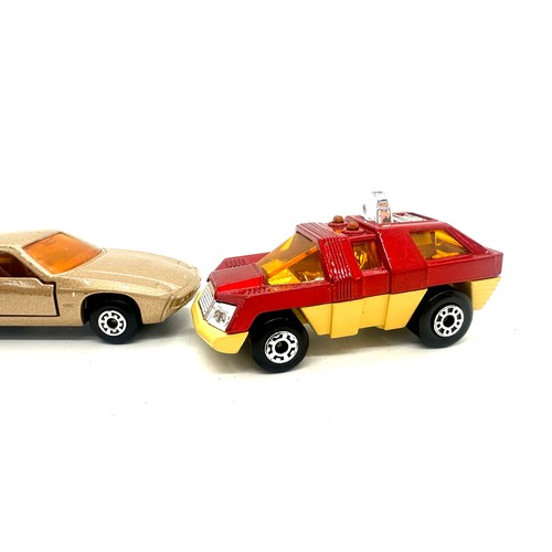 195 - Two Boxed Matchbox 75 collection cars includes 59 Porsche 928 and Planet scout 59 1974 and 1979