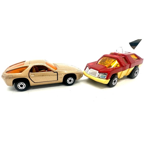 195 - Two Boxed Matchbox 75 collection cars includes 59 Porsche 928 and Planet scout 59 1974 and 1979