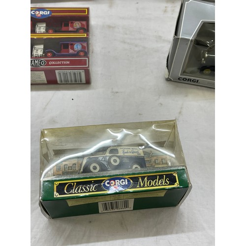 132 - Selection of assorted Corgi cars includes Corgi her majesty the queens 40th anniversary etc