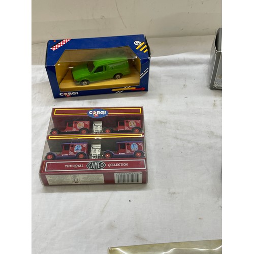 132 - Selection of assorted Corgi cars includes Corgi her majesty the queens 40th anniversary etc