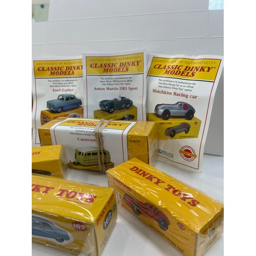 111 - Selection of Boxed Dinky Toys  includes 162 Ford Zephyr Saloon, 506 Aston martin Dinky 22b and Dinky... 