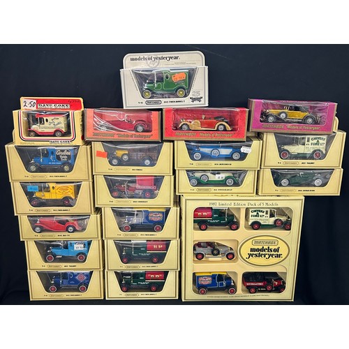 282 - Selection of vintage boxed Matchbox Models of Yesteryear various models to include 1982 limited edit... 