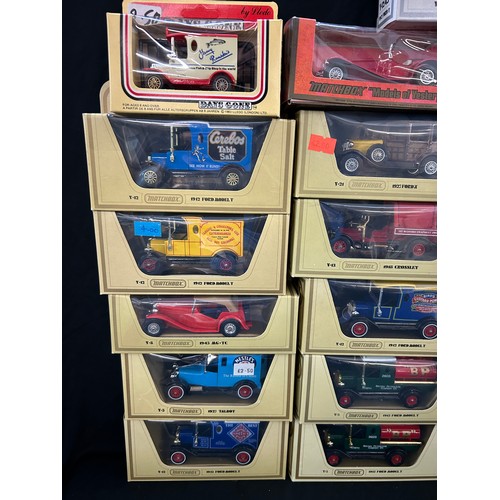 282 - Selection of vintage boxed Matchbox Models of Yesteryear various models to include 1982 limited edit... 