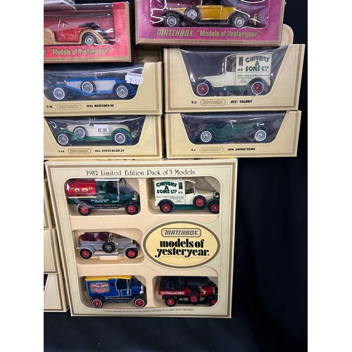 282 - Selection of vintage boxed Matchbox Models of Yesteryear various models to include 1982 limited edit... 