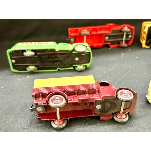 103 - Selection vintage Dinky Toys to include No.27F Plymouth Estate Car Woody Station Wagon, Fordson, Aus... 