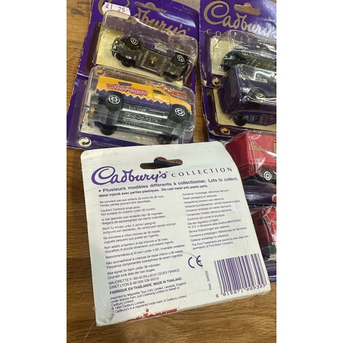 276 - Selection of original boxed ' Majorette Cadburys Collection' vehicles