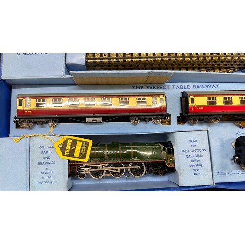 211 - Boxed Hornby Dublo Electric trains set, new, never used to include Duchess of Montrose loco