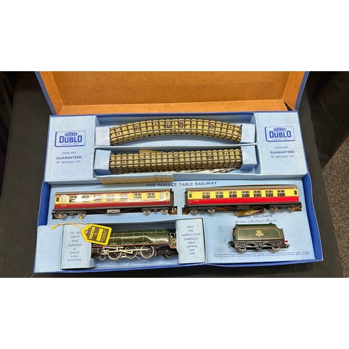 211 - Boxed Hornby Dublo Electric trains set, new, never used to include Duchess of Montrose loco