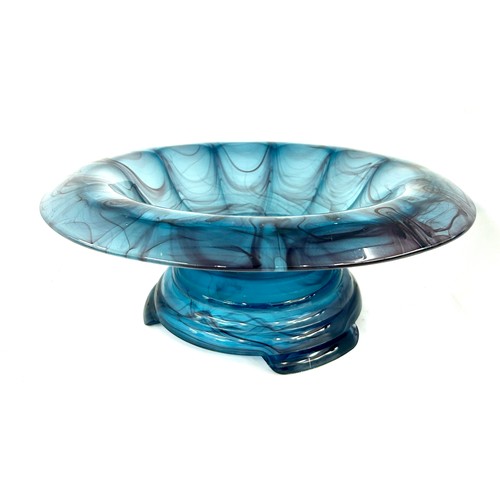 260 - George Davidson art deco cloud glass planter, good overall condition approximate height 5.5 inches, ... 